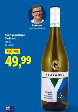 Lidl Sauvignon Blanc, Yealands oferta