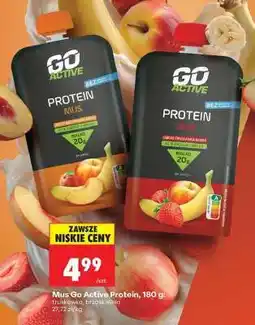 Biedronka Mus Go Active Protein, 180 g oferta