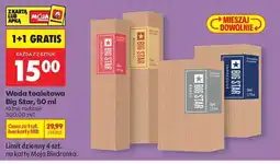 Biedronka Woda toaletowa Big Star 50 ml oferta