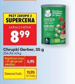 Biedronka Chrupki Gerber, 35 g oferta