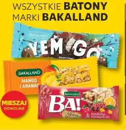Kaufland Wszystkie batony marki bakalland oferta