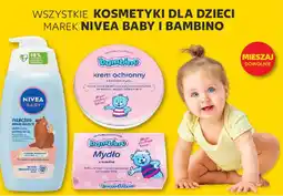 Kaufland Wszystkie kosmetyki dla dzieci marek nivea baby i bambino oferta
