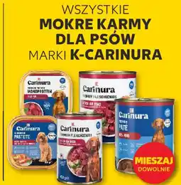Kaufland Wszystkie mokre karmy dla psów marki k-carinura oferta