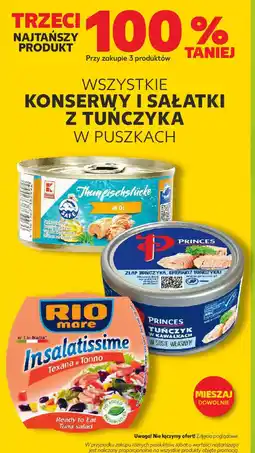 Kaufland Wszystkie konserwy i sałatki z tuńczyka w puszkach oferta