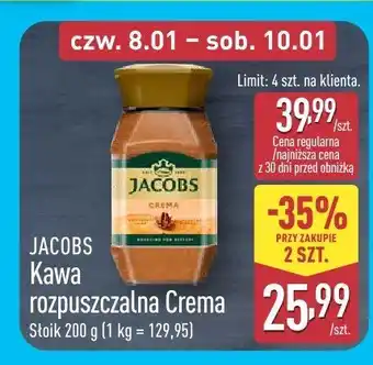 Kawa rozpuszczalna Crema JACOBS