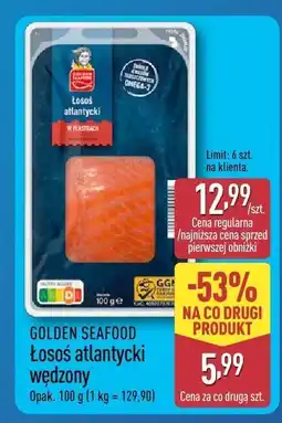 ALDI Łosoś atlantycki wędzony Golden Seafood oferta