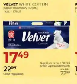 Jawa Drogerie Velvet papier toaletowy oferta
