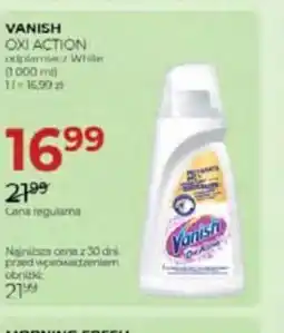 Jawa Drogerie Vanish Oxi Action odplamiacz oferta