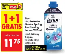 Biedronka Lenor Płyn do płukania tkanin oferta