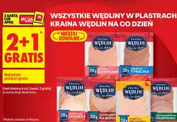 Biedronka Kraina Wędlin w plastrach oferta
