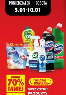 Biedronka Cif / Domestos produkty oferta