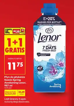 Biedronka Lenor płyn do płukania oferta
