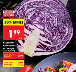 Biedronka Kapusta czerwona oferta