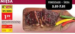 Biedronka Kraina Mięs Zeberka barbecue oferta