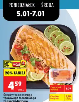 Biedronka Pstrąg tęczowy filet oferta