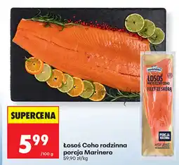 Biedronka Marinero Losoś Coho oferta