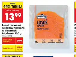 Biedronka Marinero Losoś wędzony na zimno oferta