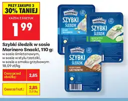 Biedronka Szybki śledzik Marinero Snack! oferta
