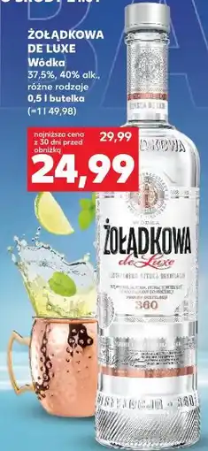 Kaufland ŻOŁĄDKOWA DE LUXE Wódka oferta