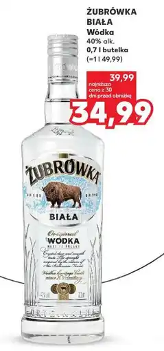 Kaufland Żubrówka Biała Wódka oferta