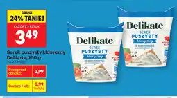 Biedronka Delikate Serek puszysty klasyczny oferta