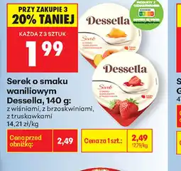 Biedronka Dessella serek waniliowy oferta