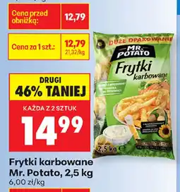 Biedronka Mr. Potato Frytki karbowane oferta