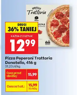Biedronka Pizza Peperoni Donatello oferta
