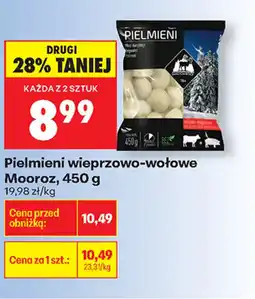 Biedronka Mooroz Pielmieni wieprzowo-wołowe oferta