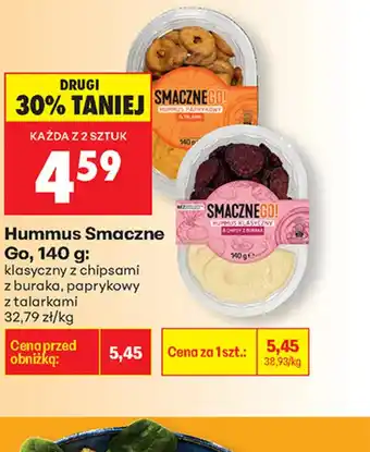 Biedronka Hummus Smaczne Go oferta