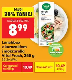 Biedronka Vital Fresh Lunchbox z kurczakiem i mozzarellą oferta