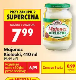 Biedronka Majonez Kielecki oferta
