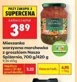 Biedronka Nasza Spiżarnia Mieszanka warzywna oferta