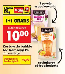 Biedronka Remsey Zestaw do bubble tea oferta