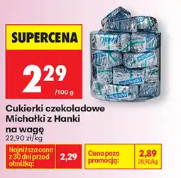 Biedronka Cukierki czekoladowe Michałki z Hanki oferta