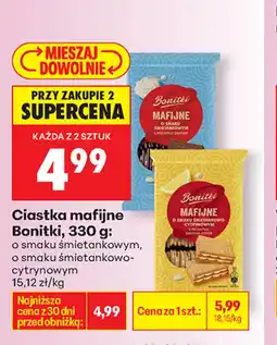Biedronka Bonitki Ciastka mafijne oferta