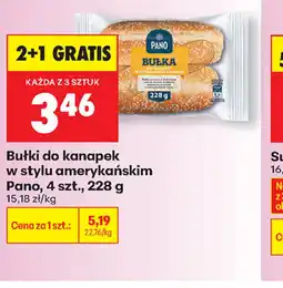 Biedronka Pano Bułki do kanapek oferta