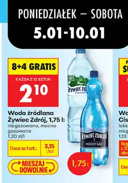 Biedronka Woda Zywiec Zdrój oferta