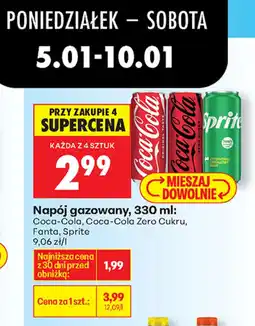 Biedronka Napój gazowany Coca-Cola oferta