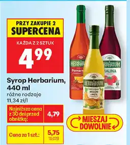 Biedronka Syrop Herbarium oferta