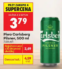 Biedronka Piwo Carlsberg Pilsner oferta