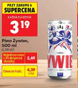Biedronka Piwo Zywiec oferta