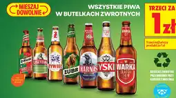 Biedronka Piwo w butelkach zwrotnych oferta