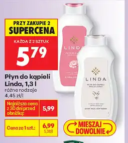 Biedronka Płyn do kąpieli Linda oferta