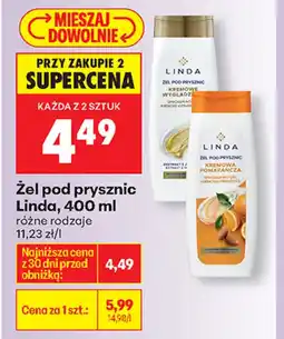 Biedronka Linda Zel pod prysznic oferta