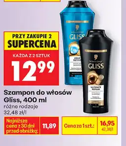 Biedronka Gliss szampon do włosów oferta