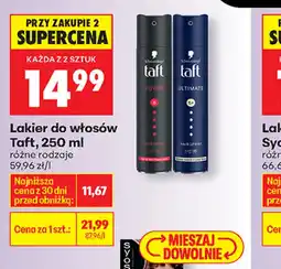 Biedronka Taft lakier do włosów oferta