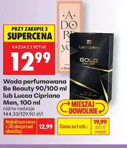 Biedronka Woda perfumowana Be Beauty / Lucca Cipriano oferta