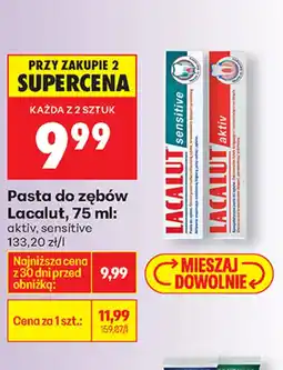 Biedronka Lacalut pasta do zębów oferta