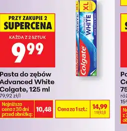 Biedronka Colgate Advanced White oferta